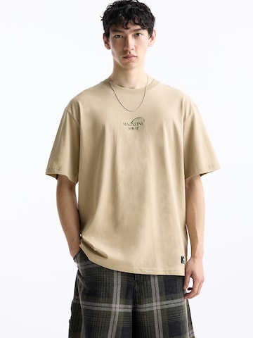 Pull&Bear Bluser & t-shirts i beige: forside