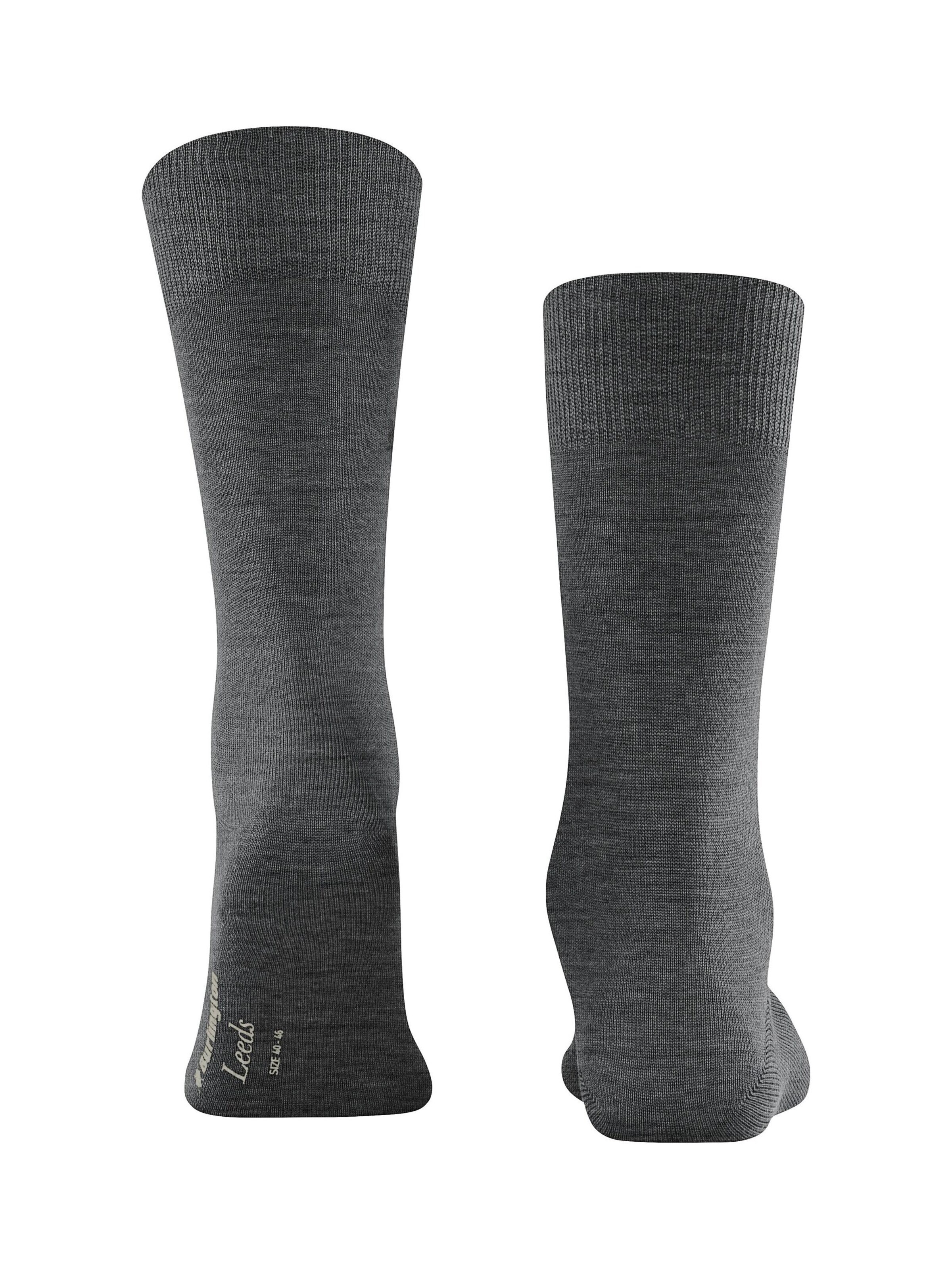 BURLINGTON Socks 'Leeds' in Grey