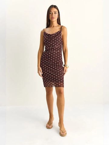 Robe Bianco Lucci en rouge