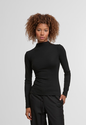 Urban Classics Trui in Zwart: voorkant