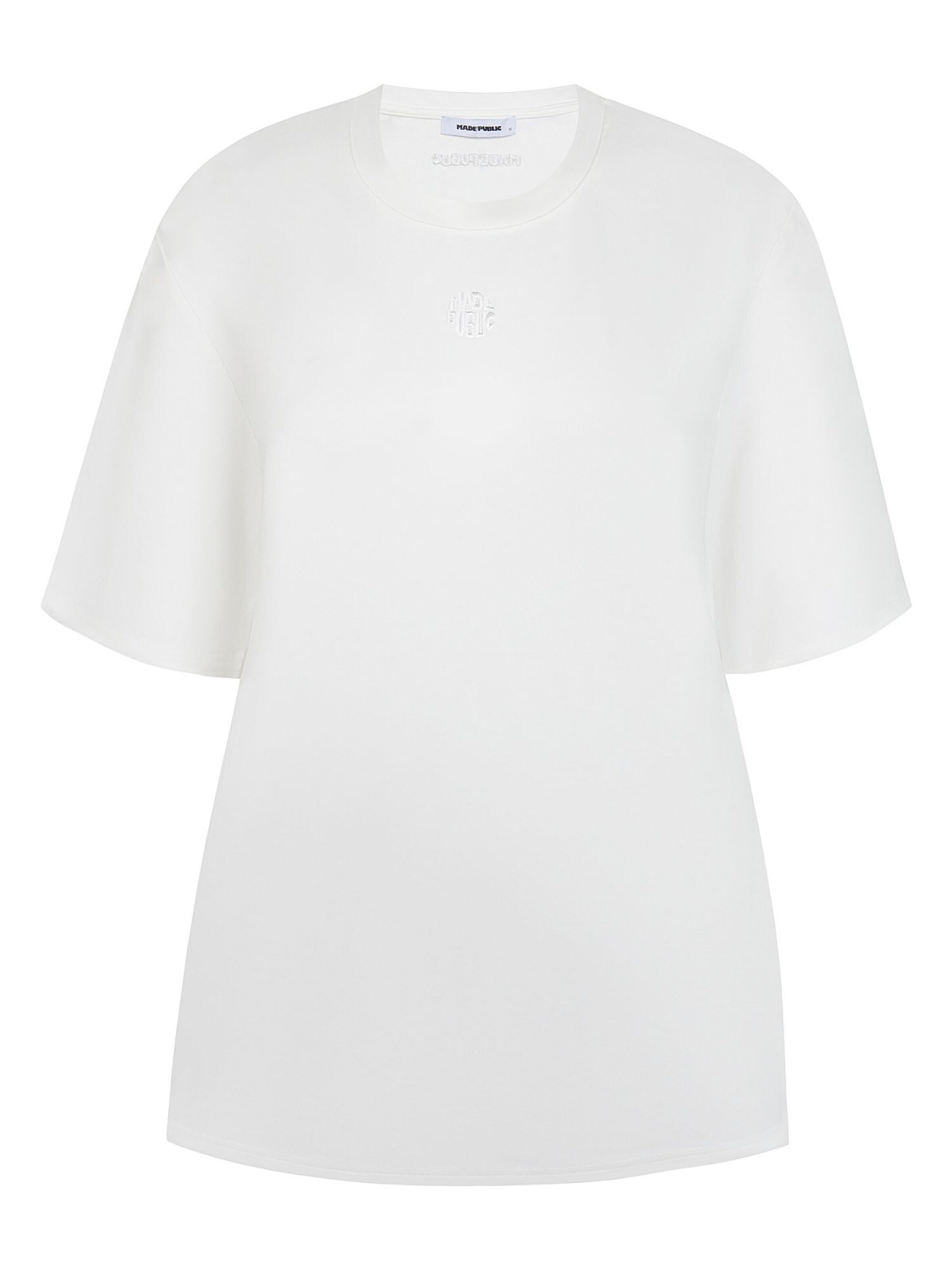 Made Public Shirt 'Philippine 049' in White: front