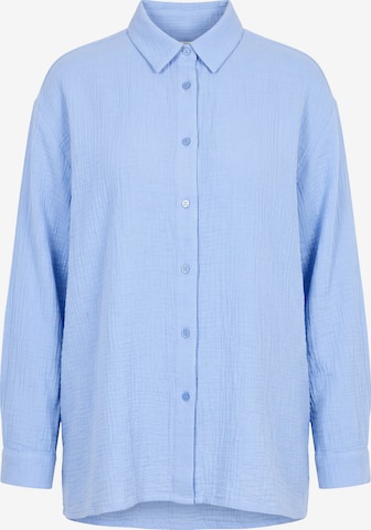 MIAMODA Blouse in Blauw: voorkant