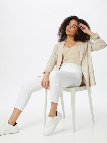 balta GERRY WEBER Standartinis Džinsai