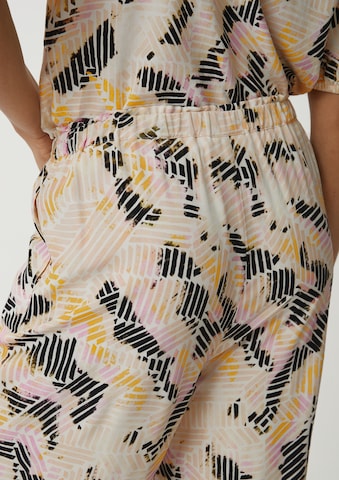 Wide Leg Pantalon comma casual identity en beige