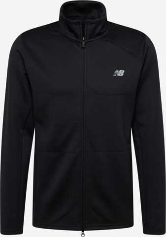 new balance Trainingsjacke 'Tech' in Schwarz: predná strana