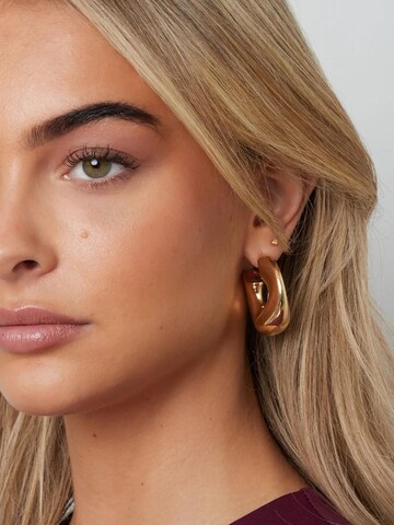 Cala Rose Earrings 'CHUNKY HOOP' in Gold