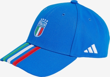 ADIDAS PERFORMANCE Athletic Cap in Blue: front