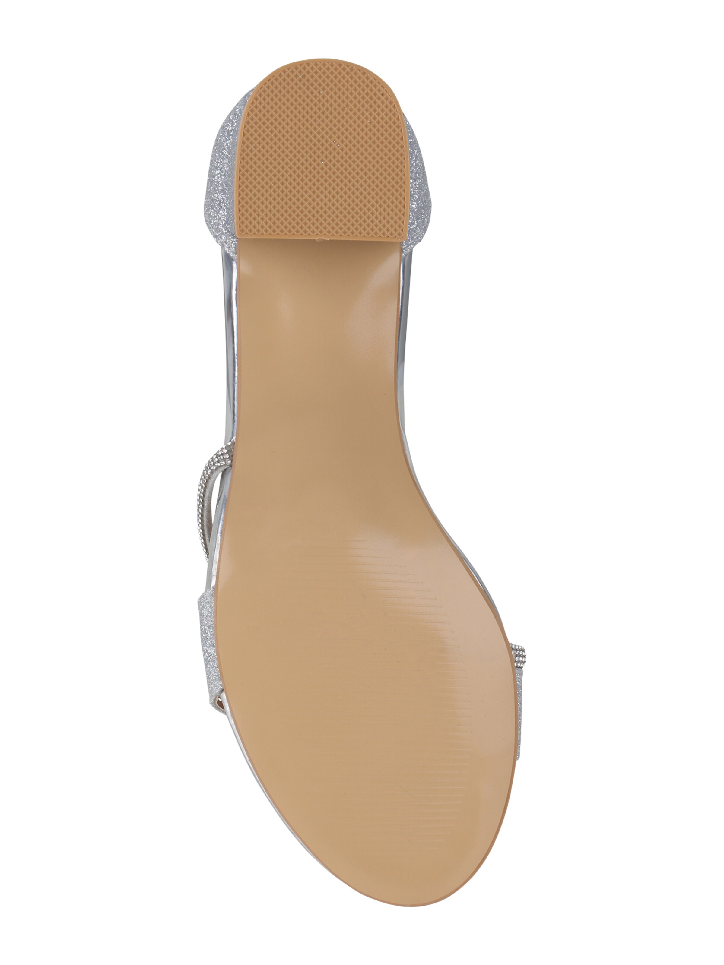 Sandalo con cinturino 'Celine' di Van Hill in argento