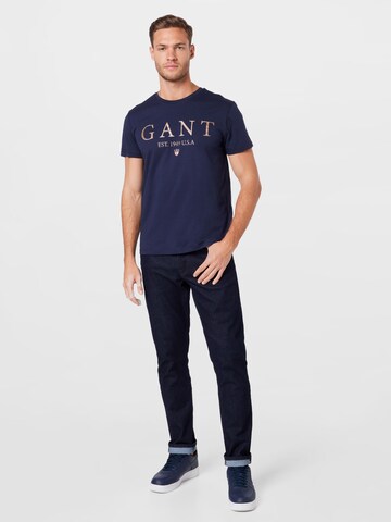 GANT T-Shirt in Blau