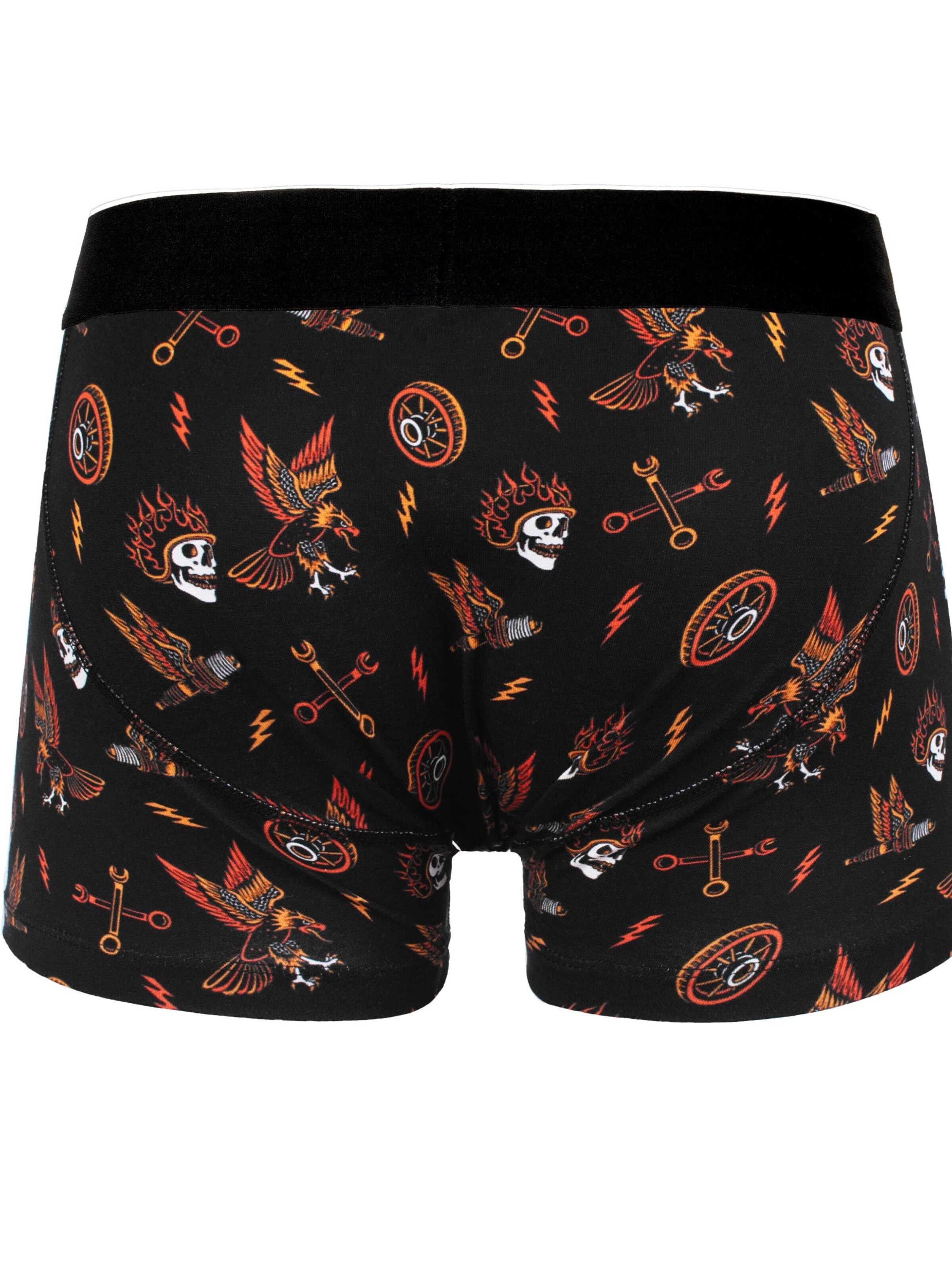 American Socks Boxer shorts 'Piston Rebels' in Black