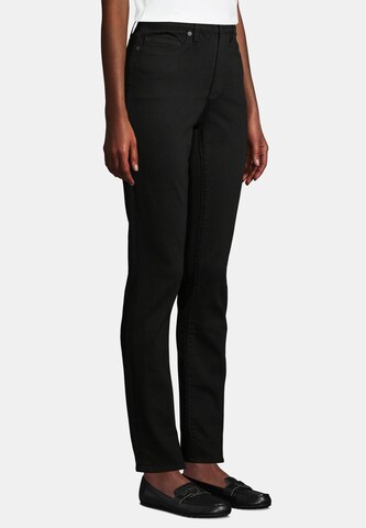 Lands‘ End Regular Jeans in Schwarz