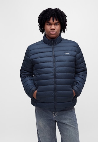 Jack & Jones Plus Átmeneti dzseki 'JJElvis' - kék