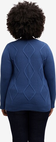 Ulla Popken Sweater in Blue