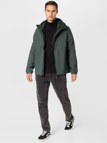 Krakatau Between-season jacket in Green