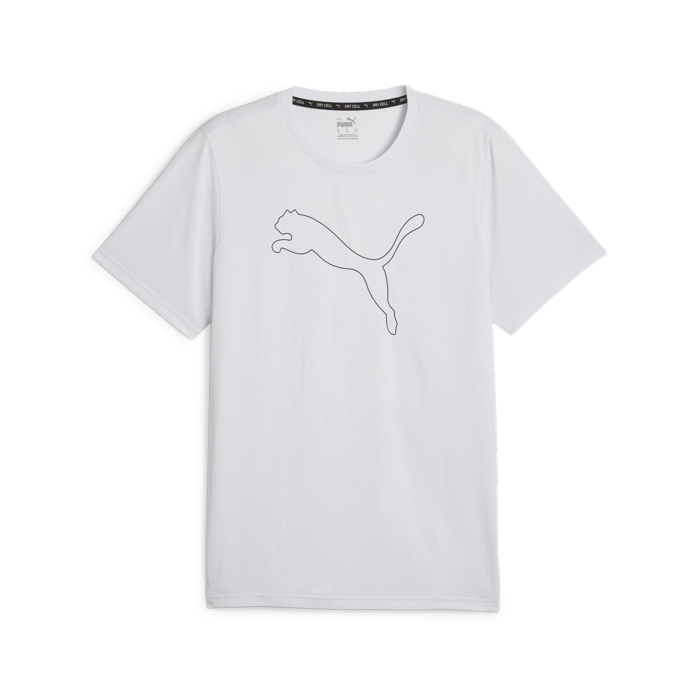 PUMA Performance Shirt in White: front