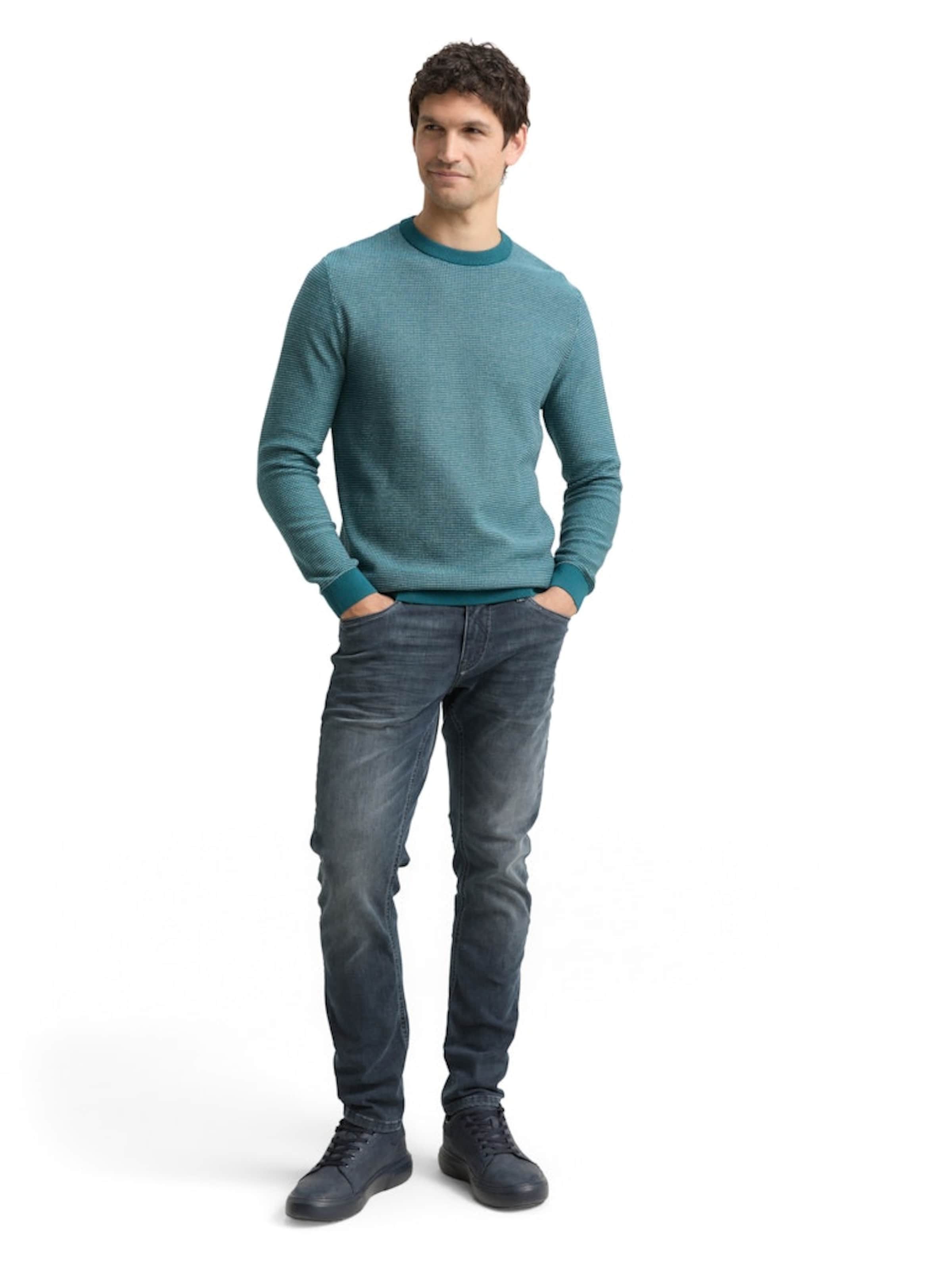 TOM TAILOR Свитер в Зеленый