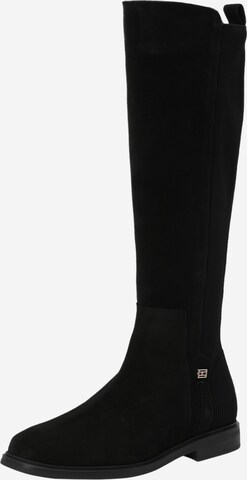 TOMMY HILFIGER Boots in Black: front