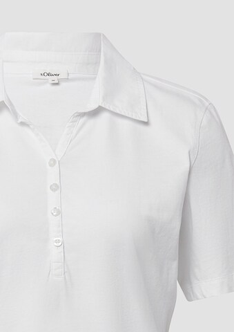 s.Oliver Poloshirt in Weiß