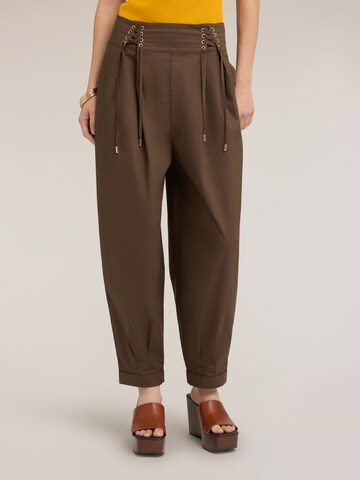 Baggy Pantalon MOTIVI en marron
