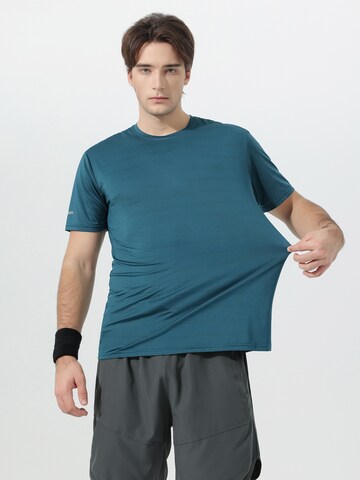 YOUTHUP Performance Shirt 'Kühlschicht' in Blue