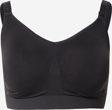 Bravado Designs Bralette Nursing Bra in Black: front