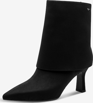 Bottines Tamaris en noir : devant