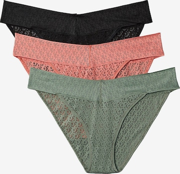 Slip Calvin Klein Underwear en vert : devant