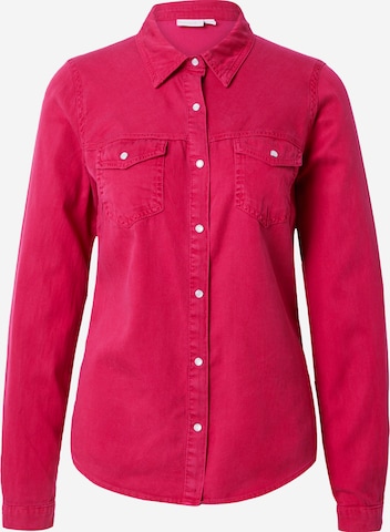 Camicia da donna 'Bista' di VILA in rosa: frontale