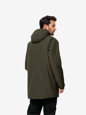 Giacca per outdoor 'Winterlager' di JACK WOLFSKIN in verde