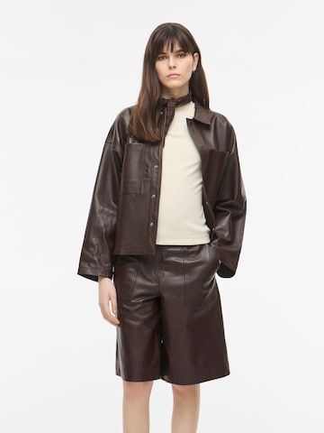 ROUGE EDIT Jacke in Braun: Vorderseite