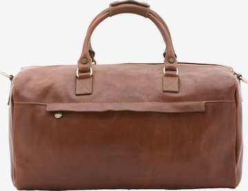 Viola Castellani Travel Bag in Brown: front