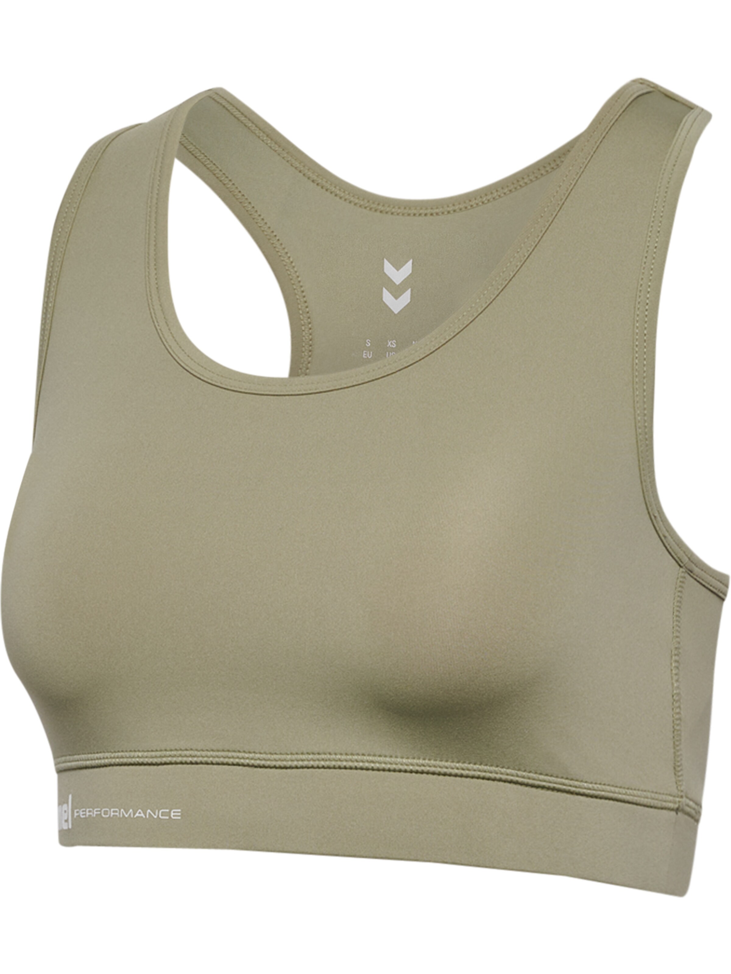 Hummel Bustier Sports-BH 'Pulse' i grøn