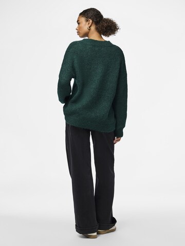 PIECES Sweater 'NADINA' in Green