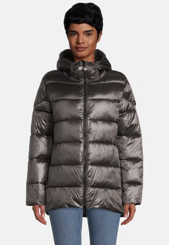 Frieda & Freddies NY Winter Jacket in Grey: front