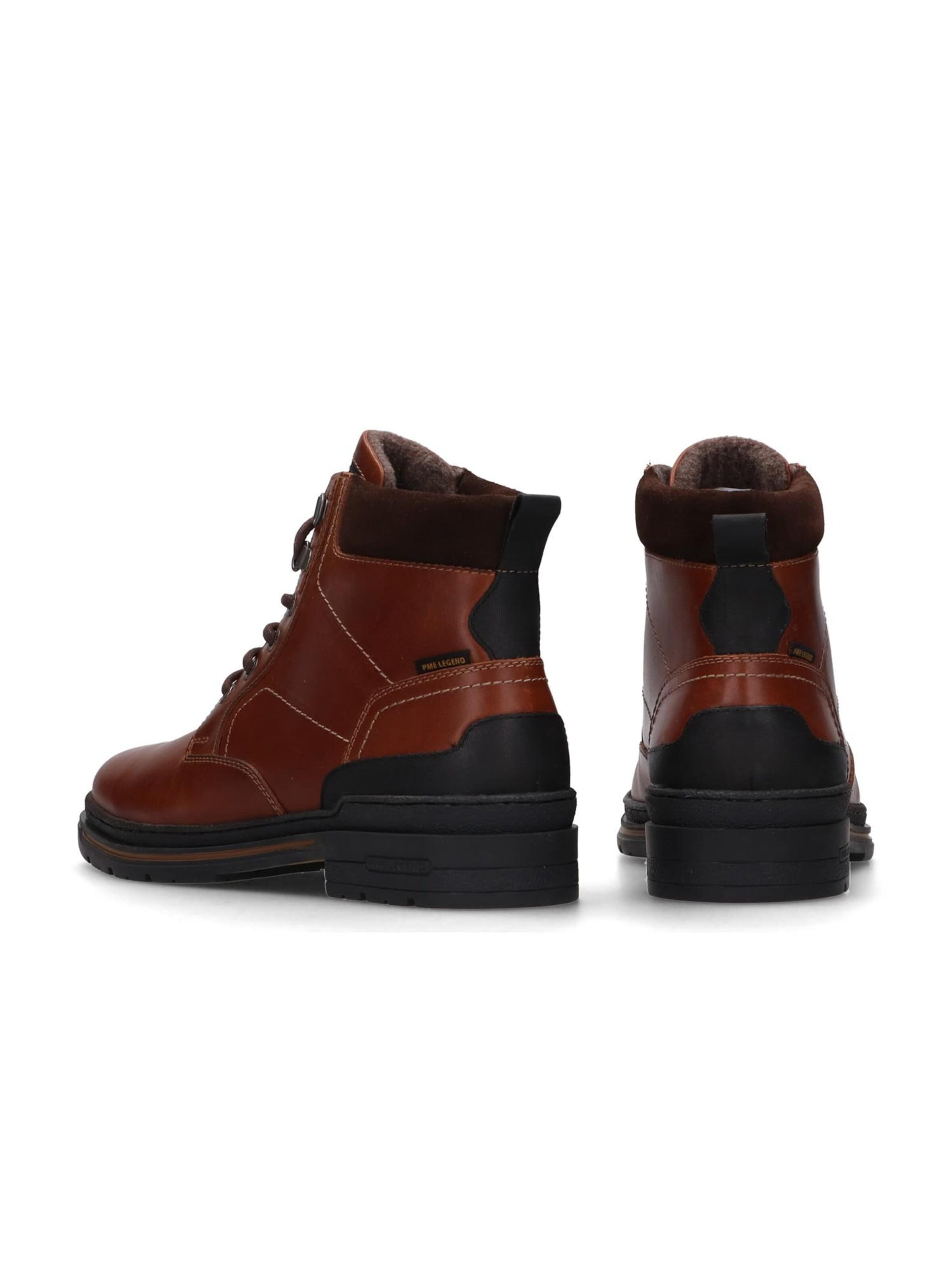 PME Legend - Botas 'Tarmac boot in leather' en marrón