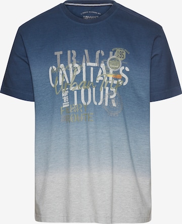 Man's World Shirt in Blue: front