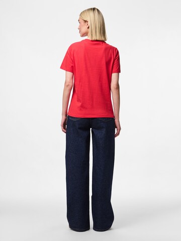 PIECES T-Shirt 'PCRia' in Rot