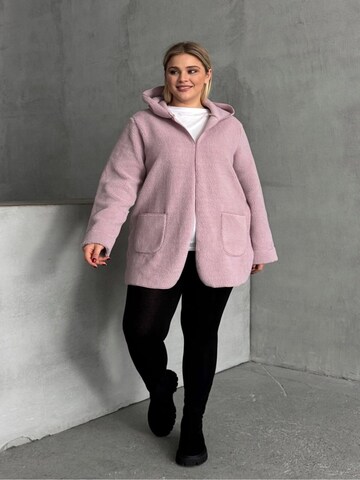 Stil Diva Fleece jacket in Pink
