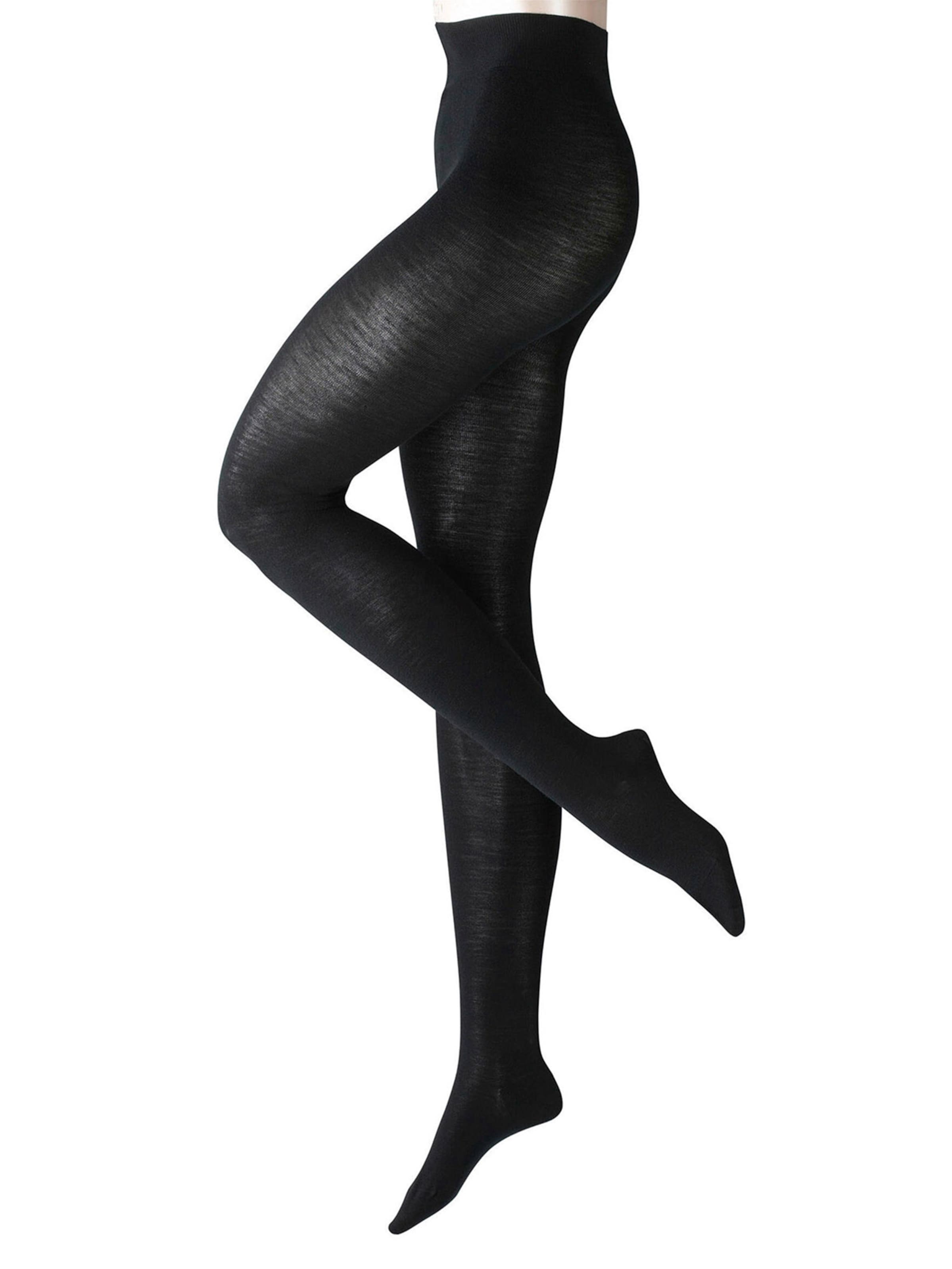 FALKE Strumpbyxa i svart: framsida