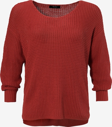 Aniston Sweater in Red: front