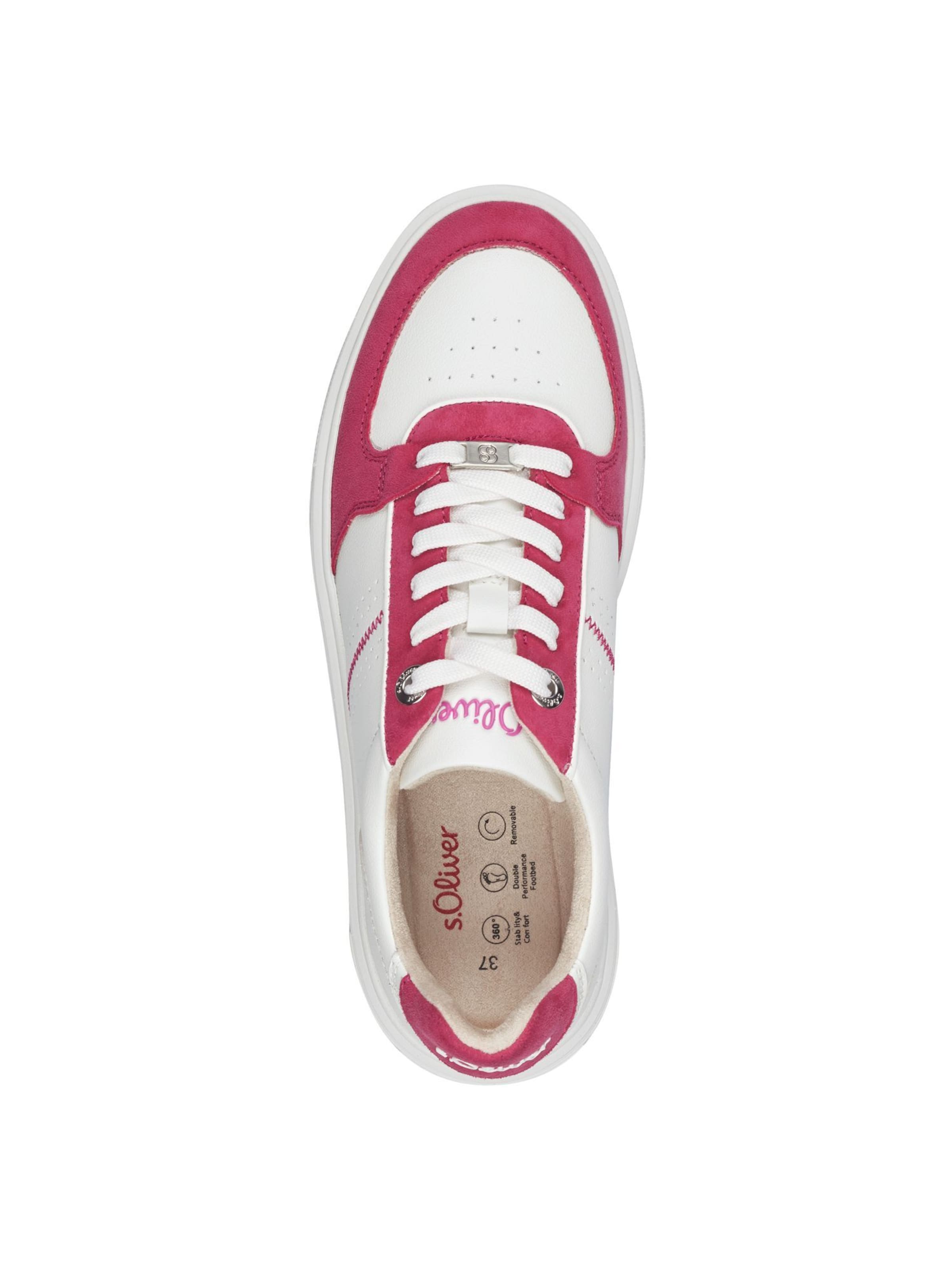 s.Oliver Platform trainers in White