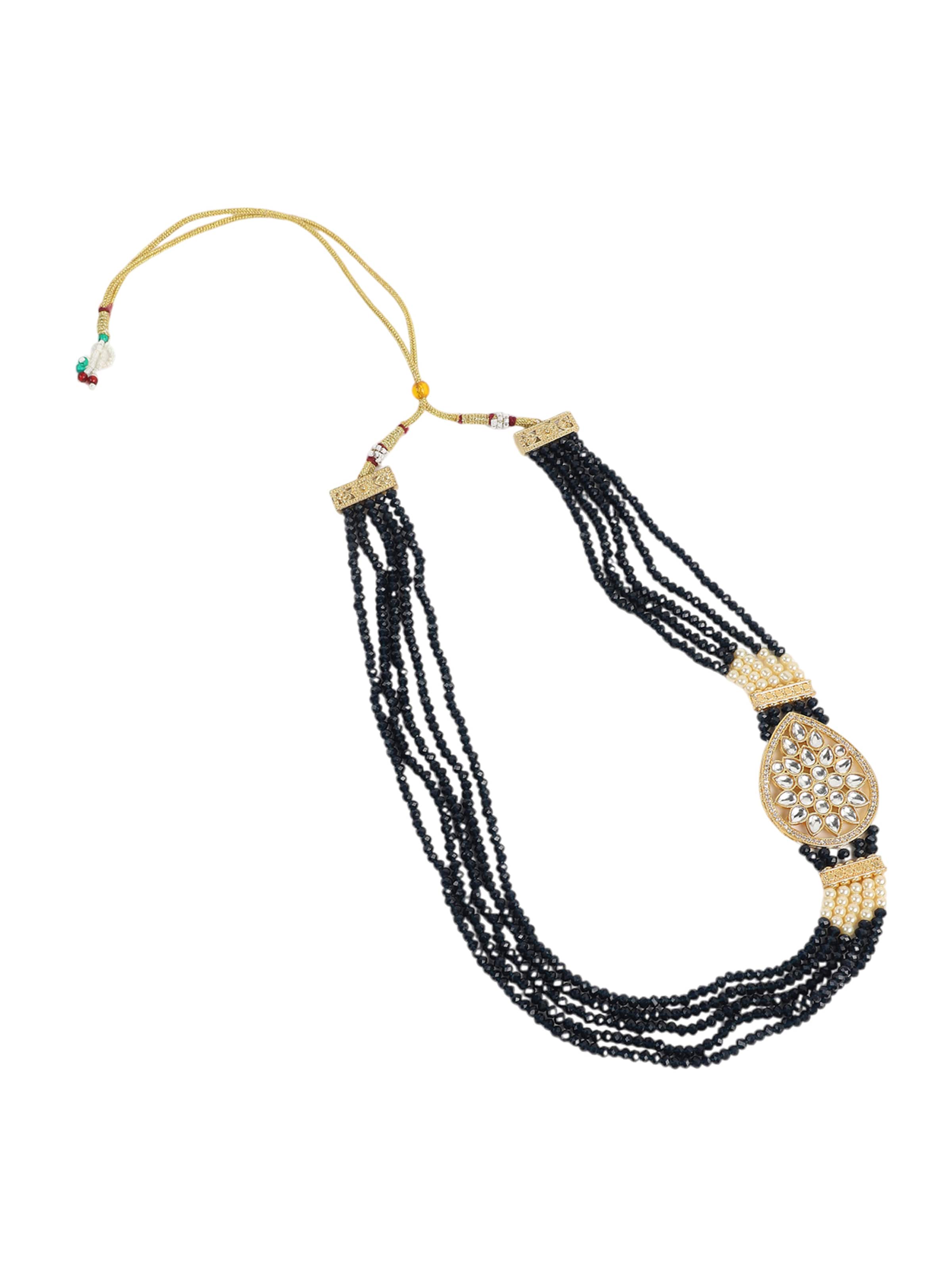 Set di gioielli 'Shanna' di SOHI in nero