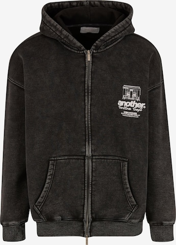 Another Cotton Lab - Casaco em moletão 'Sunday Morning' em preto: frente