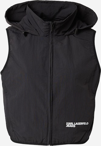 KARL LAGERFELD JEANSPrsluk - crna boja: prednji dio