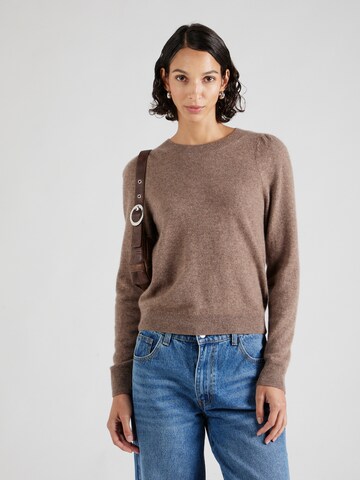 Part Two Pullover 'Evina' in Braun: Vorderseite