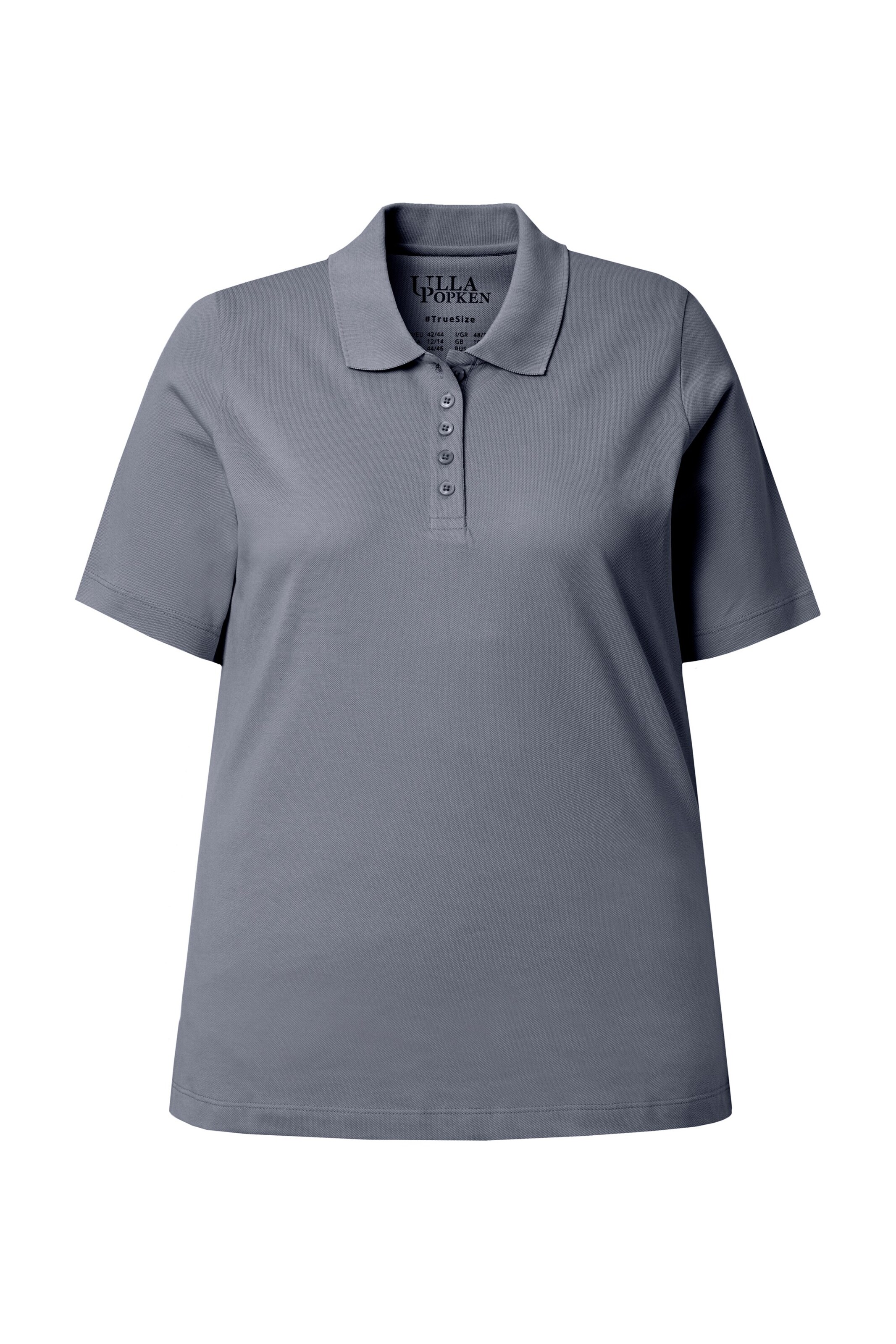 Ulla Popken Shirt in Grau: Vorderseite