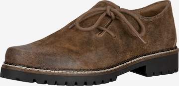 STOCKERPOINT Lace-Up Shoes 'Tailor' in Brown: front