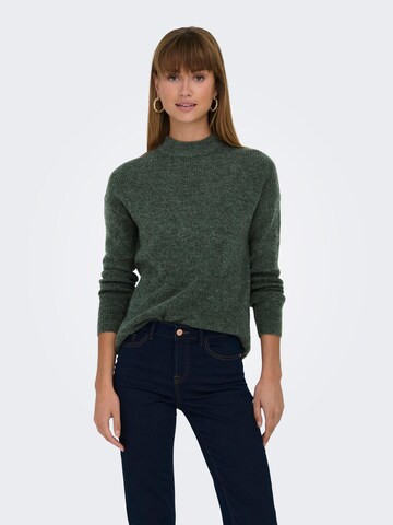 ONLY Sweater 'ONLCamilla' in Green: front