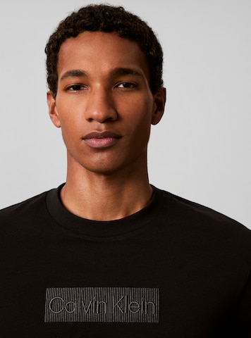 T-Shirt '20S' Calvin Klein en noir