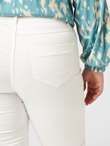 Regular Pantalon à plis 'RAPALLO' Persona by Marina Rinaldi en blanc